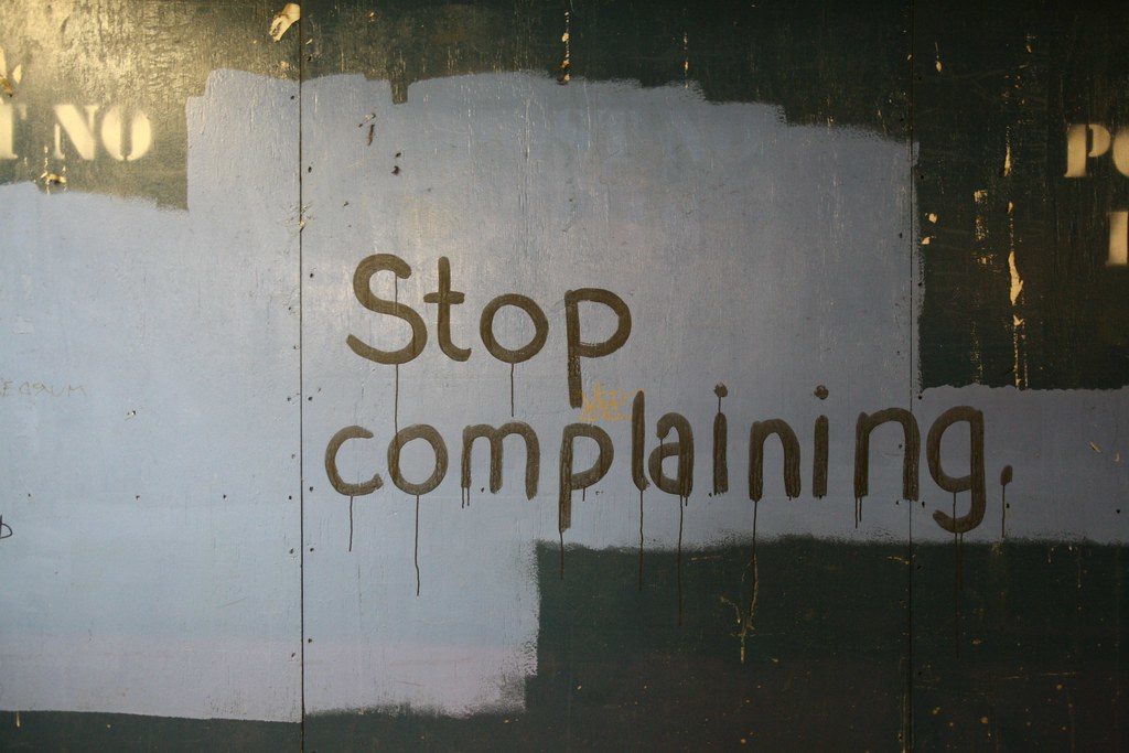 negative effects of complaining